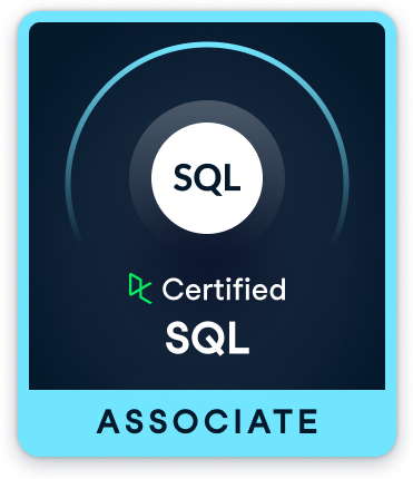 SQL certification